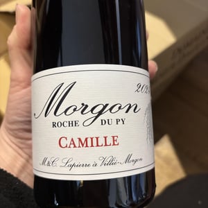 Morgon "Camille" - Domaine Marcel Lapierre - mathieu-camille-lapierre
