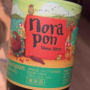 Norapon Blanc - White - Nora-Kura Winery - 農楽蔵 - Ken