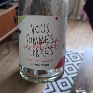 Nous Sommes Libres - Pet Nat - Maison Moritz Prado - ghislain-moritz-angela-prado