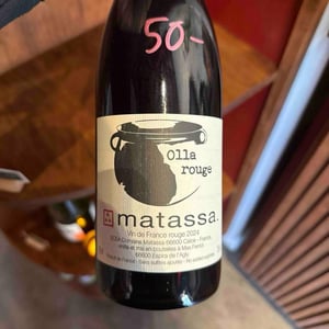 Olla rouge - Domaine Matassa - tom-lubbe -2020