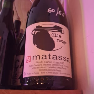Olla rouge - Domaine Matassa - tom-lubbe -2020