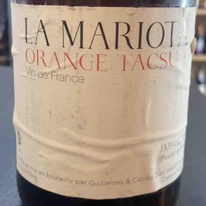 Orange Tacsum - La Mariota - cecilia-diaz-guillermo-campos-baeza