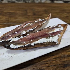 Pan Chèvre Frais Anchois De Collioure - Plancha Mama - 915486