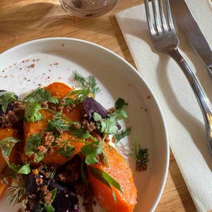 Patate Douce Rôtie, Labneh, Bergamote - Le Bontemps - 842194