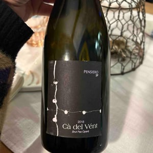 Pensiero SP (Brut Pas Operé) - Cà del Vént - Antonio Tornincasa & Flavio Faliva -2014