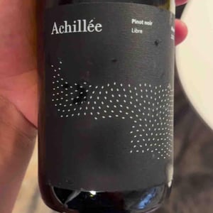 Pinot Noir Libre - Domaine Achillée - jean-pierre-dietrich