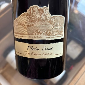 Plein Sud - Domaine Ganevat - anne-jean-francois-ganevat