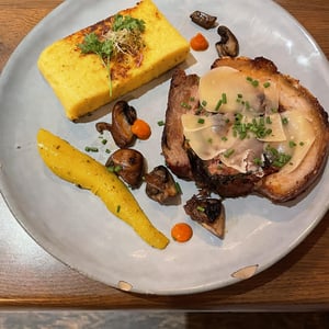 Porchetta Farcie, Polenta Au Parmesan - Le Tablier Rouge - 925755