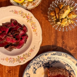 Prosciutto Di Cuore Fatto In Casa, Fichi, Olio Alle Erbe - L’Articiocca Cucina e Bottega - 955807