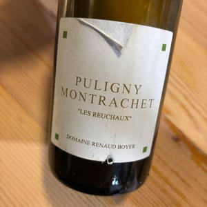 Puligny-Montrachet "Les Reuchaux" - Domaine Renaud Boyer - renaud-boyer