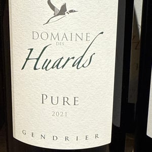 Pure - Domaine des Huards - jocelyne-michel-gendrier