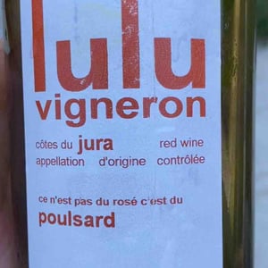 Ce n'est pas du rosé c'est du poulsard