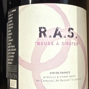 R.A.S. Rouge à Siroter - Mas des Caprices - mireille-pierre-mann