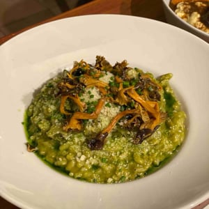 Risotto De Poireaux Du Broc Et Chanterelles - Le BAM - Bar a Manger - 818186