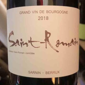 Saint-Romain (blanc) - Sarnin-Berrux - jean-pascal-sarnin-jean-marie-berrux