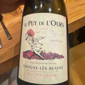 Savigny-lès-Beaune Clos des Godeaux - Le Puy de l’Ours - jean-juliette-orsoni -2023
