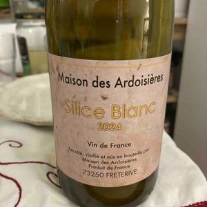 Silice Blanc "Maison des Ardoisières" - Domaine Des Ardoisières - Brice Omont