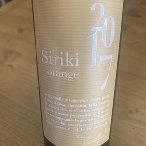 Siriki Orange - DEI PRINCIPI DI SPADAFORA - francesco-spadafora -2017