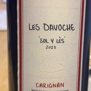 Sol y Lès - Davoche Wines - tess-et-charles