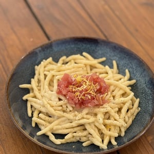 Strozzapreti Cacio E Pepe Con Tonno Fresco - PALOSANTO 49 - 932400