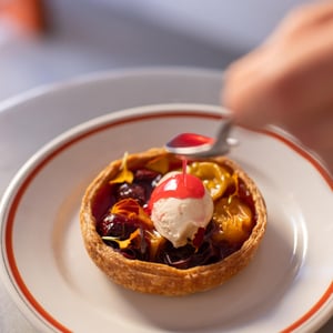 Tartelette Aux Prunes, Feuilletage Au Beurre Cru Dessert D'Été - Miette - 946250