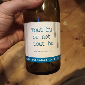 Tout Bu Or Not To Bu - Domaine du Possible - loic-roure