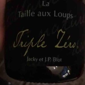 Triple Zéro - La Taille aux Loups - jacky-blot