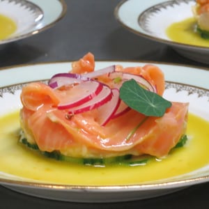 Truite Du Jura En Ceviche - L’Anversis Table de Montagne - 921846