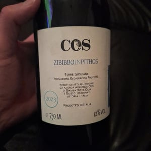 Zibibbo In Pithos - COS - giambattista-cilia-cirino-strano-giusto-occhipinti