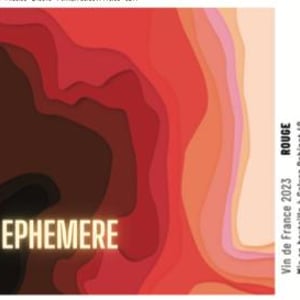 ÉPHÉMÈRE Rouge - Domaine Calvez-Bobinet - sebastien-bobinet-emeline-calvez -2024