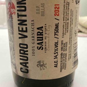 Cauro ventum - Bodegas Saura - bodegas-saura -2021