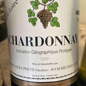 Chardonnay - Domaine Preys - jacky-pascal-preys
