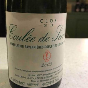 Coulée de Serrant 2003