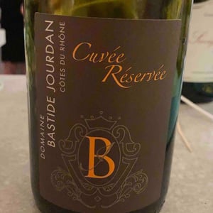 Cuvee reservee - Bastide jourdan - jean-pierre-jourdan -2015