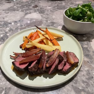 Ita´S Roast Beef, Carrots, Parsnip And Rocket Salad - ita Madrid - 794856