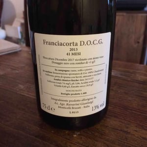 FRANCIACORTA RAVARINI 41 mesi 2013