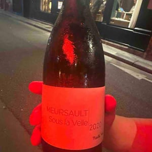 Sous la velle - Meursault - Anne & Pierre Boisson -2020