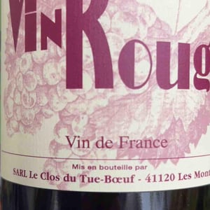 Vin Rouge - Clos du Tue-Bœuf - Zoé, Louise & Thierry Puzelat 