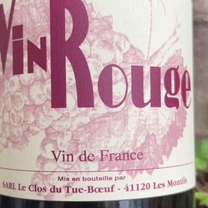 Vin Rouge - Clos du Tue-Bœuf - Zoé, Louise & Thierry Puzelat 