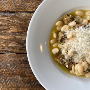 White Beans With Artichokes And Parmesan - Where’s Nick Bar - 796011