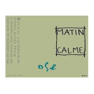 Ose - Domaine du Matin Calme - anthony-guix