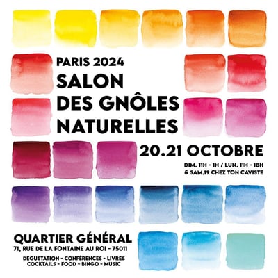 The Salon des Gnôles Naturelles 2024 on October 20 & 21, 2024, in Paris.