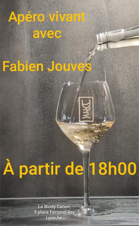 Apéro rencontre : Fabien Jouves