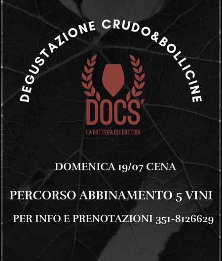 crudo e bollicine