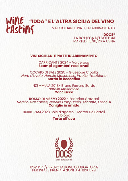 "IDDA" E L'ALTRA SICILIA DEL VINO