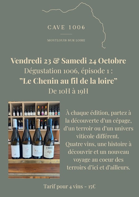 Dégustation 1006, épisode 1 : ”Le Chenin au fil de la Loire”
