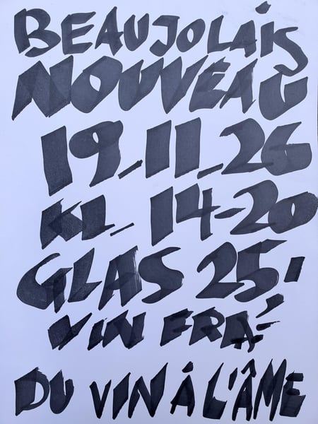 Beaujolais Nouveau hos VIN på Nørrebro
