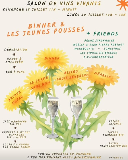 BINNER & LES JEUNES POUSSES (+ Friends)