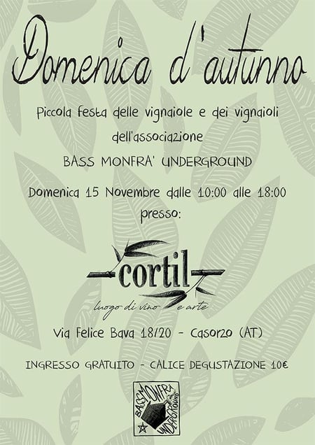 DOMENICA D'AUTUNNO