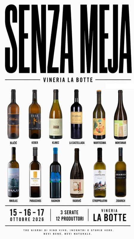 Senza Meja... in Vineria (evento in collaborazione con EinProsit)